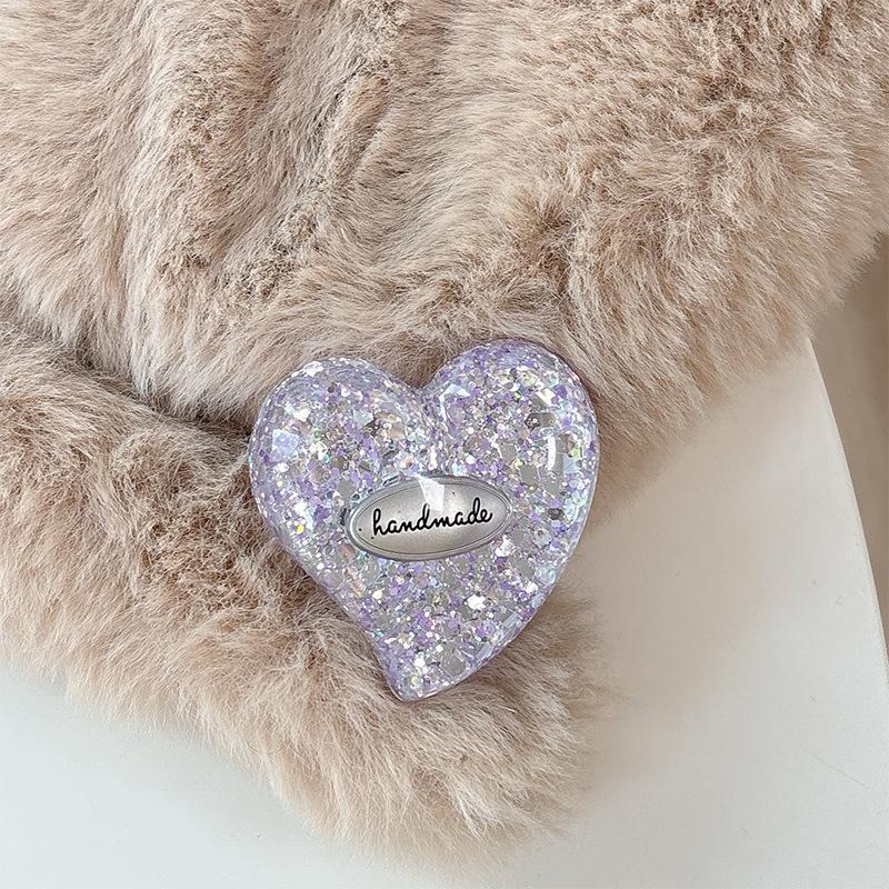 Sequin Airbag Phone Holder with Magsafe Ring and Desktop Support