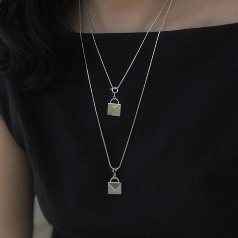 THE BORING Love Letter Necklace (2type)