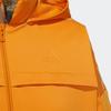 Adidas Irregular Sport Hooded Jacket Women Outerwear Orange H09759
