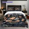 Skull Crossbones Dark Portrait Bedding 1 Duvet Cover 2 Pillowcase Without Core Duvet Cover And Pillowcase Christmas Birthday Gift