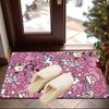 Pink pika Pattern Carpet, Chair Rug,Rug for Office Bedroom living rooms, Doormat decor Fan Gift Christmas Gift