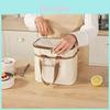 Oxford Cloth Lunch Bag With Insulation For Travel And Work Use