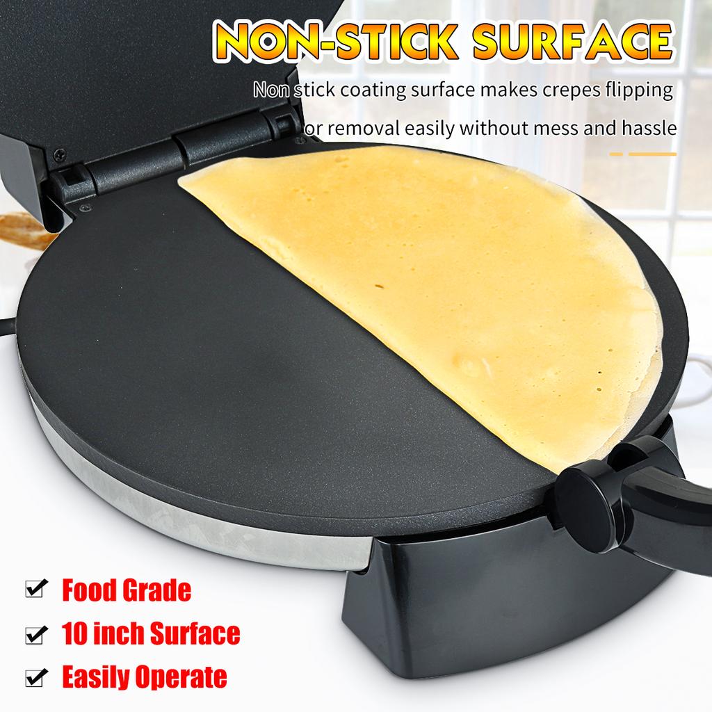 1500W elektryczny Paratha Chapati Roti Maker płaski chleb Pizza kuchnia Tortilla elektryczny Paratha Chapati Roti Maker płaski chleb