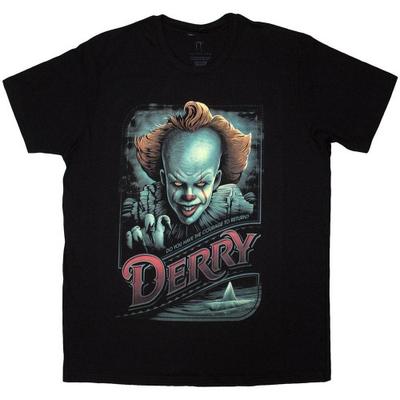 It Unisex Adult Derry Pennywise T-Shirt