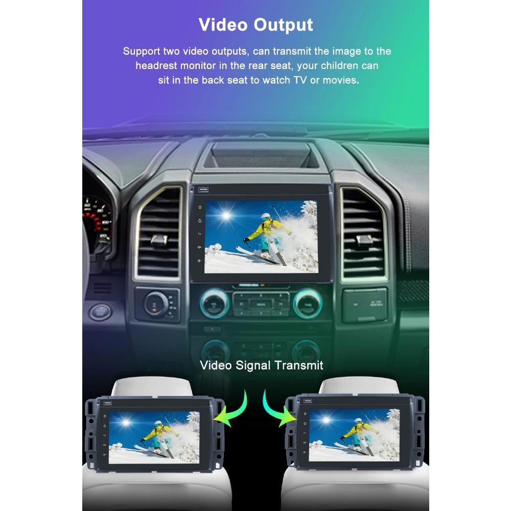 Reakosound Android 7'' 2Din Car Radio Multimedia Video Player Stereo For GMC Buick Chevrolet GPS Navigation Automotivo Carplay