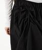 MIDNLOW Unbalanced String Flare Skirt (Black)