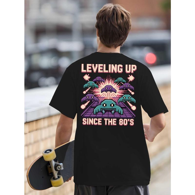 

Men s T-shirts for Back Printed T-shirts for Basketball Training, Round Neck Short-sleeved Shirts Suitable for Street Fashion and Gym Workouts 4XL чорний