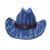 American Retro Western Cowboy Hat Big Brim Ethnic Style Jazz Hat Outdoor Hat Children'S Autumn And Winter Versatile Top Hat