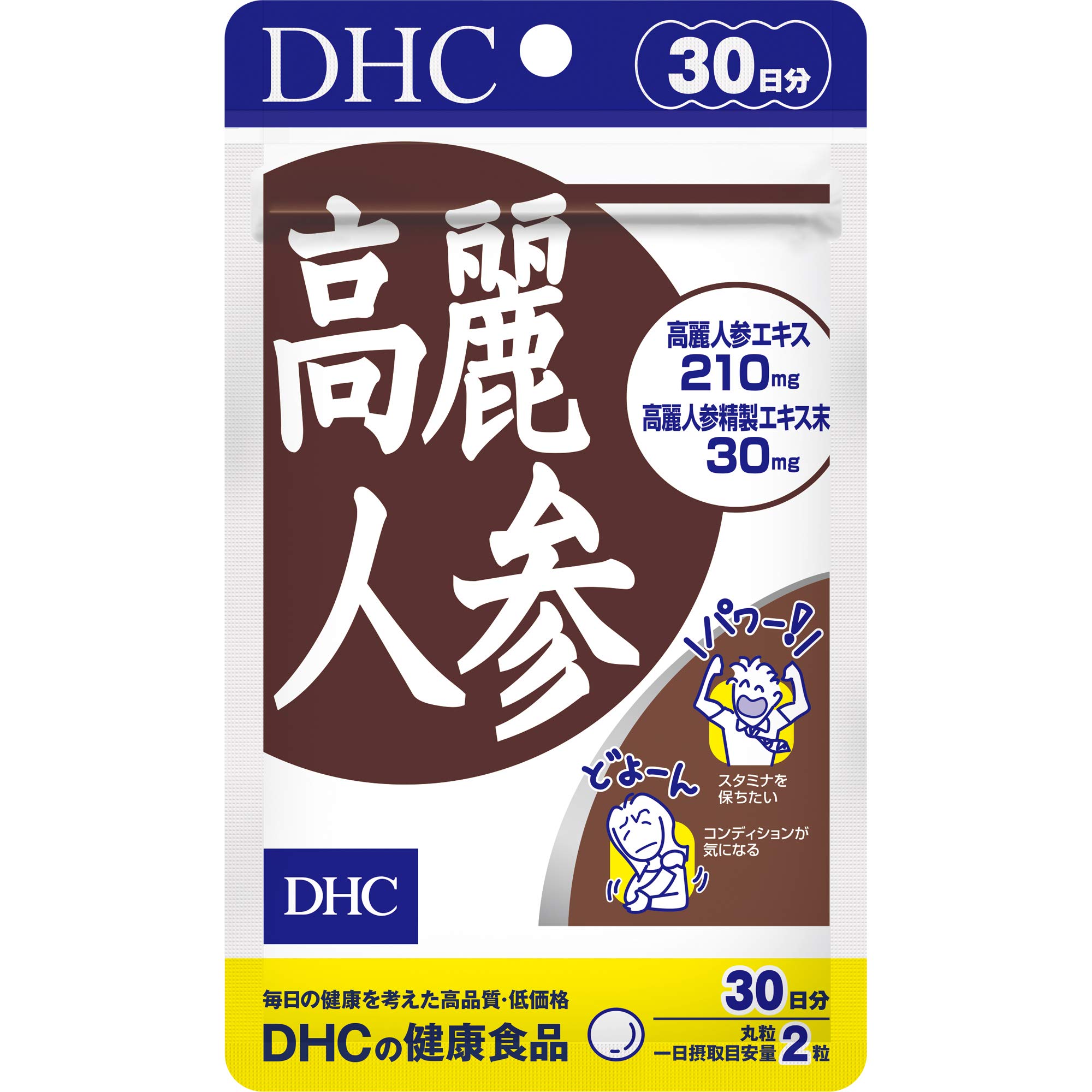 

DHC Korean Ginseng Supplement, 30-Day Supply (60 capsules)