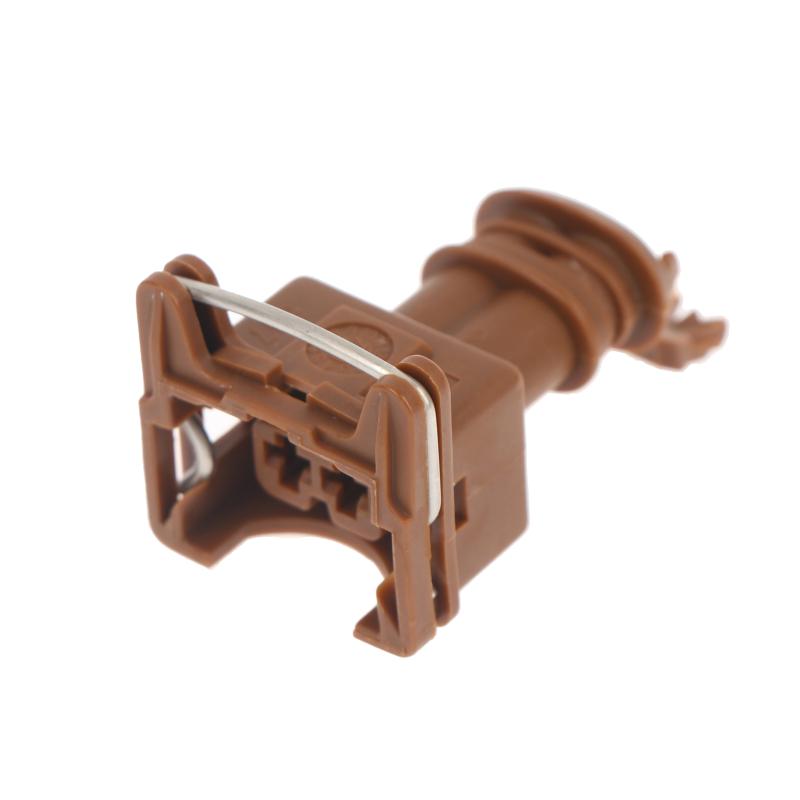 Auto Fuel Injector Connectors Sturdy Plastic Shell Anti-corrosion Universal Compatible for Most Vehicle Model Engine Parts