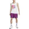 Nike Tank Tops Men's White Crew Neck Moderate Straight Fit DM6262-100