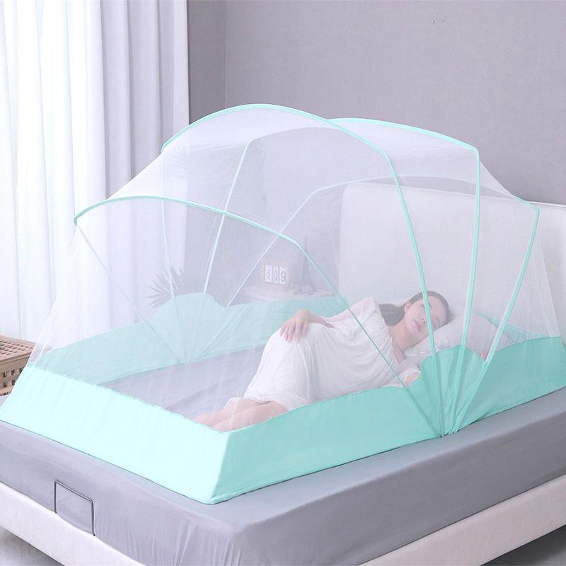 Foldable Mosquito Net for Dorms and Homes - Easy Install, Summer Yurt Style