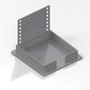 Long-lasting Sticky Note Dispenser Space-Saving Storage Box  To-Do List Note Holder