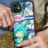 Kawaii H-Hatsune Miku Für IPhone 15 16 Pro Max 11 12 13 14 XS XR X Plus 16E Matt Transluzente Handyhülle