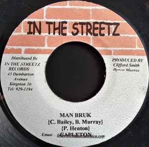 

7inch Record CAPLETON - Man Bruk none In The Streetz Jamaica Reggae, Ska & Dub Used