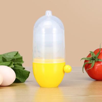 Scrambler de ouă Mixer pentru amestecare de ouă de mână, din silicon de calitate alimentară, instrument pentru amestecarea albușului de ou