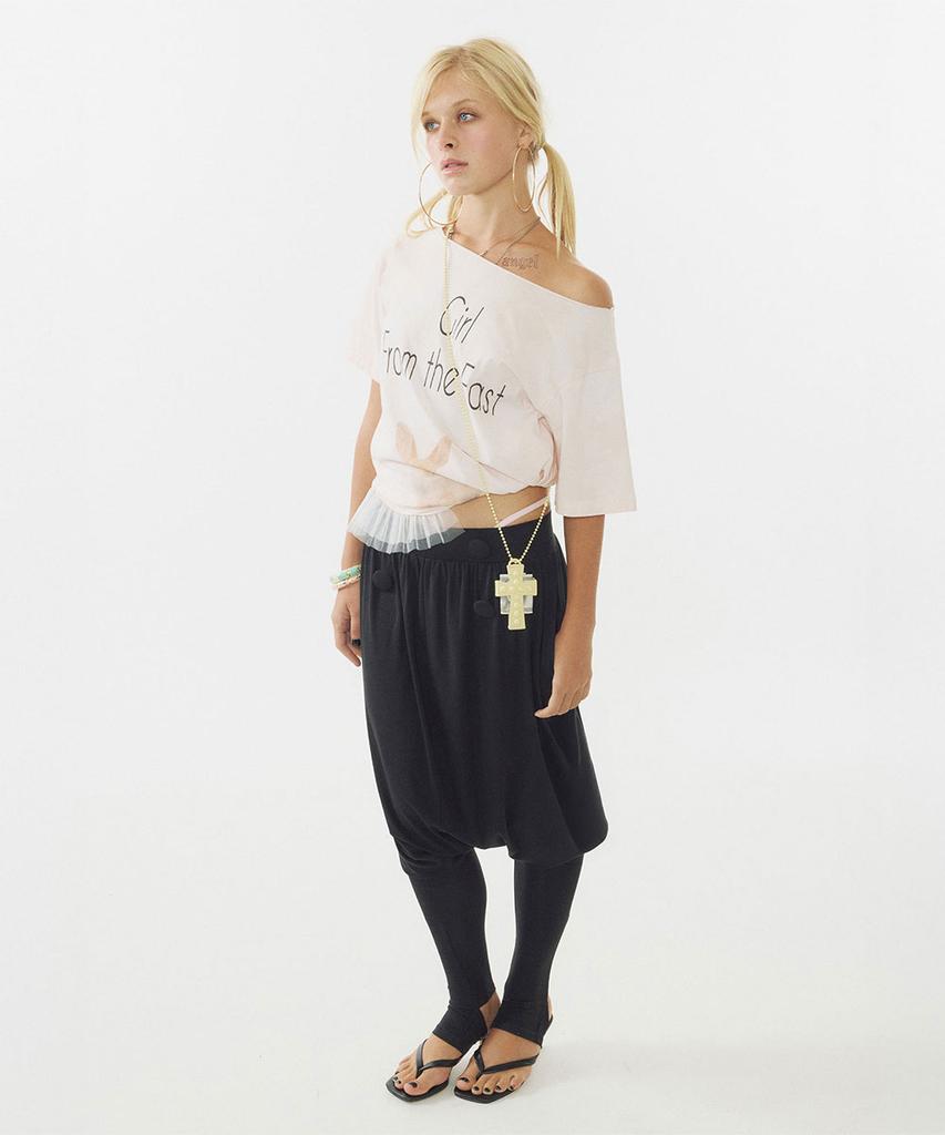 SCULPTOR Baggy Leggings Pants Black
