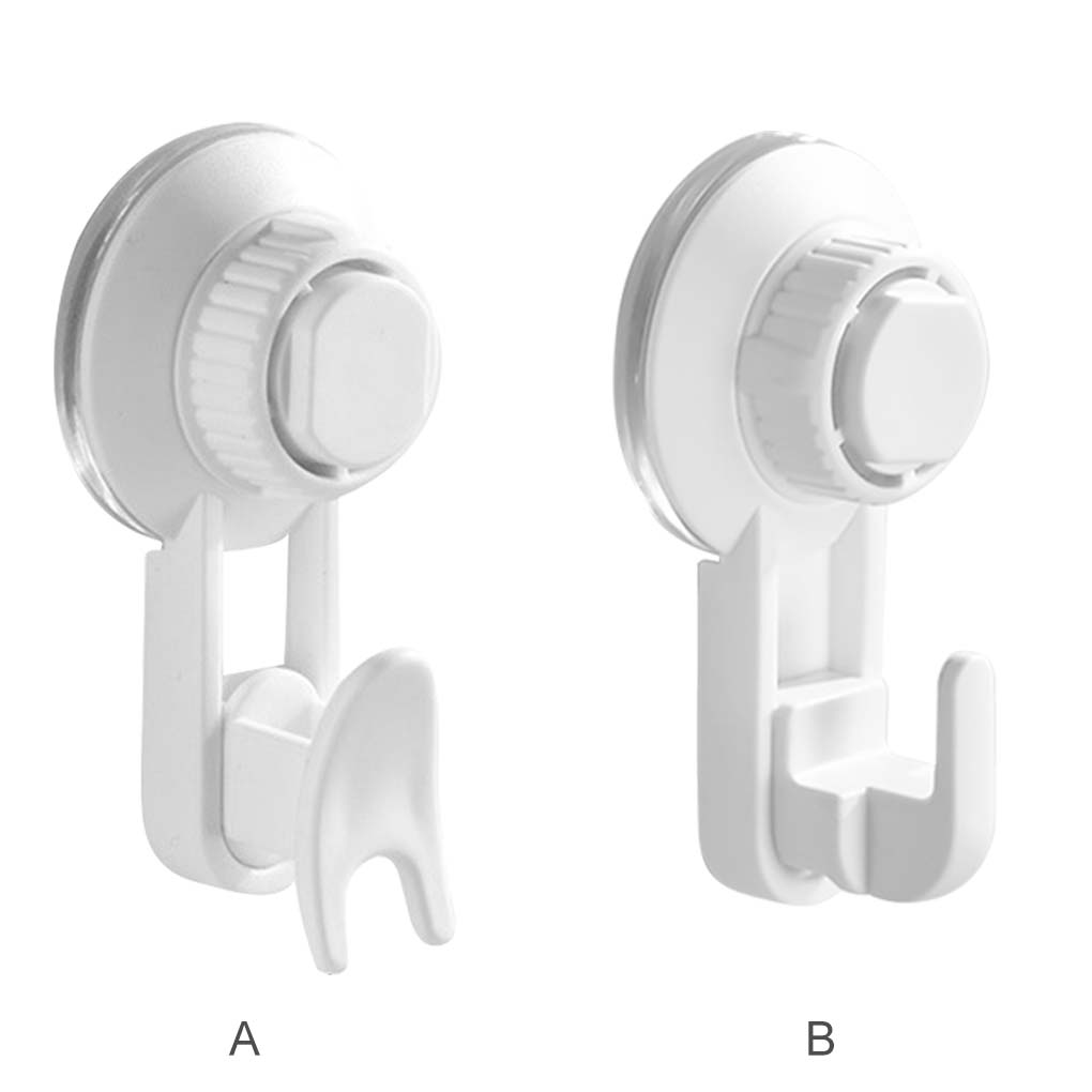 RecabLeght Suction Cup Coat Hook Adjustable Dual Use Wall Bathroom Hook For Home Kitchen Rack Hanger Clothe Towel Hanging Holder