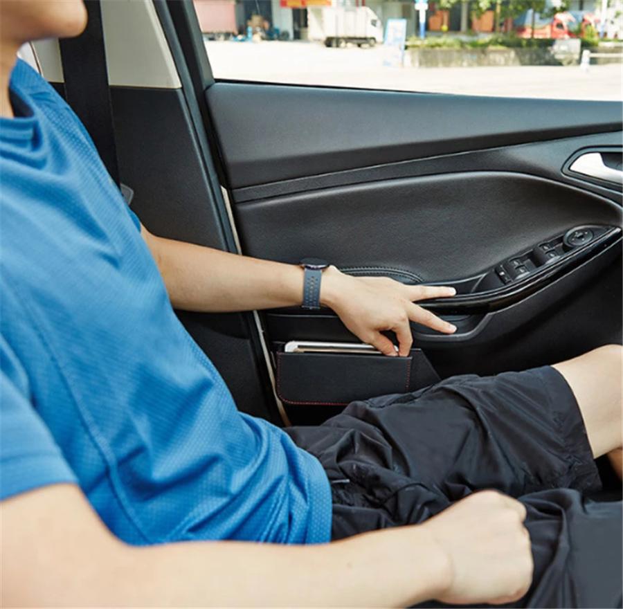 Car Seat Gap Multifunctional Storage Box Driver Side Organizer Phone Holder Box