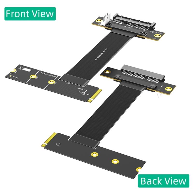 M.2 Key M PCIe4.0 4X Erweiterungsadapter 20CM Flexibles Kabel Stabile Signalübertragung