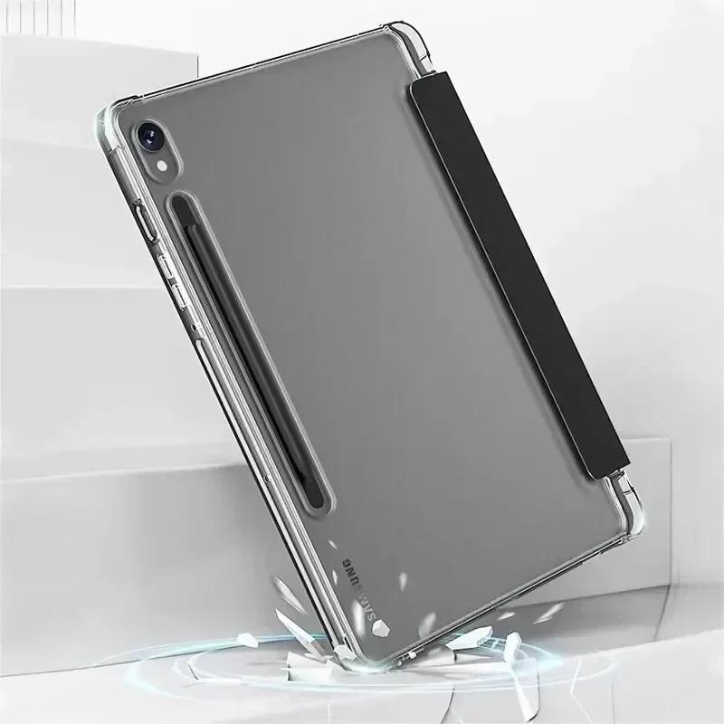 For Samsung Tab S7 S8 S9 S9FE S10FE 10.9 S11 11“ S10 Plus 12.4 Case Smart Cover For Tab A11 Plus A11 A9 8.7 Plus 11 A8 S6 Lite