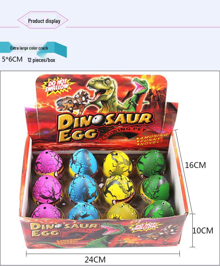 Dinosaur Egg Hatching Toy Set - Expanding Water Surprise for Kids' Gifts