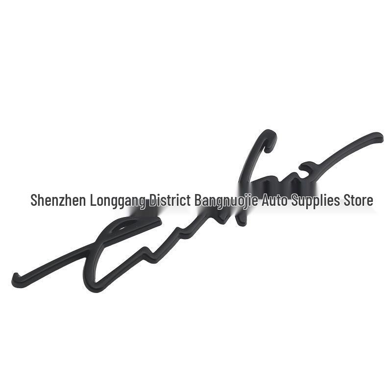 Personalized Metal Turbocharger Sports Emblem Car Sticker