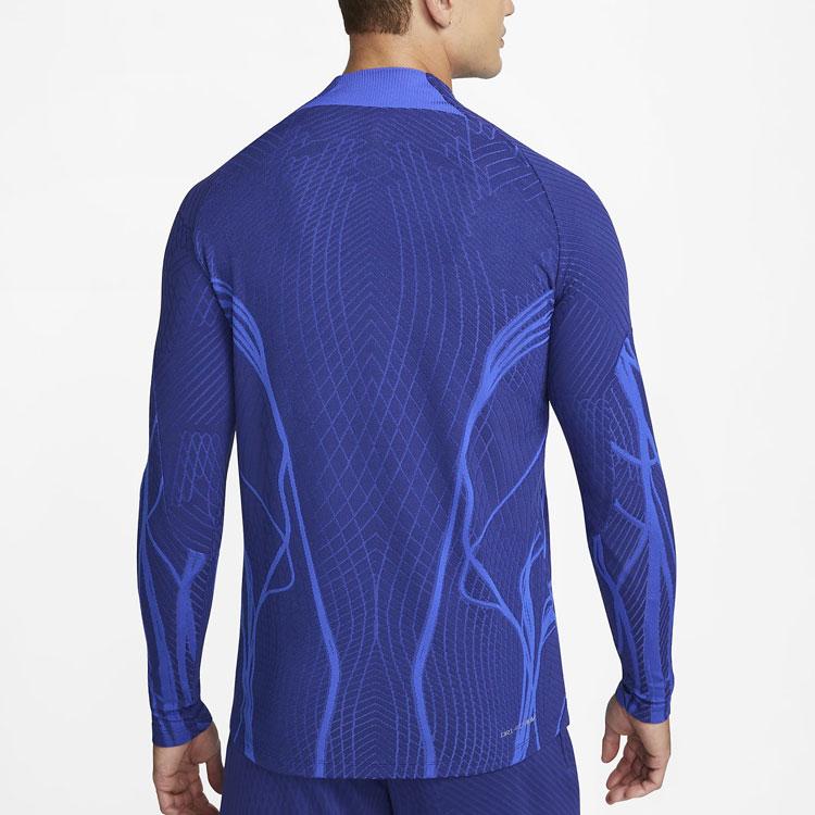 Nike Strike Adv Nederland Landslag Spillerutgave Trening Langermet Fotballskjorte Herre topper DH6425-456