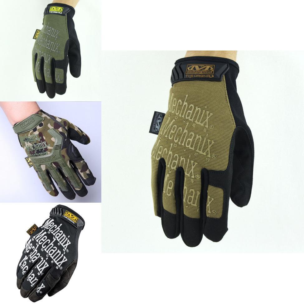 Mechanix Tactical Gloves Military Bike Race Sports Game Paintball Mechanic Army Durable Comfort Fit