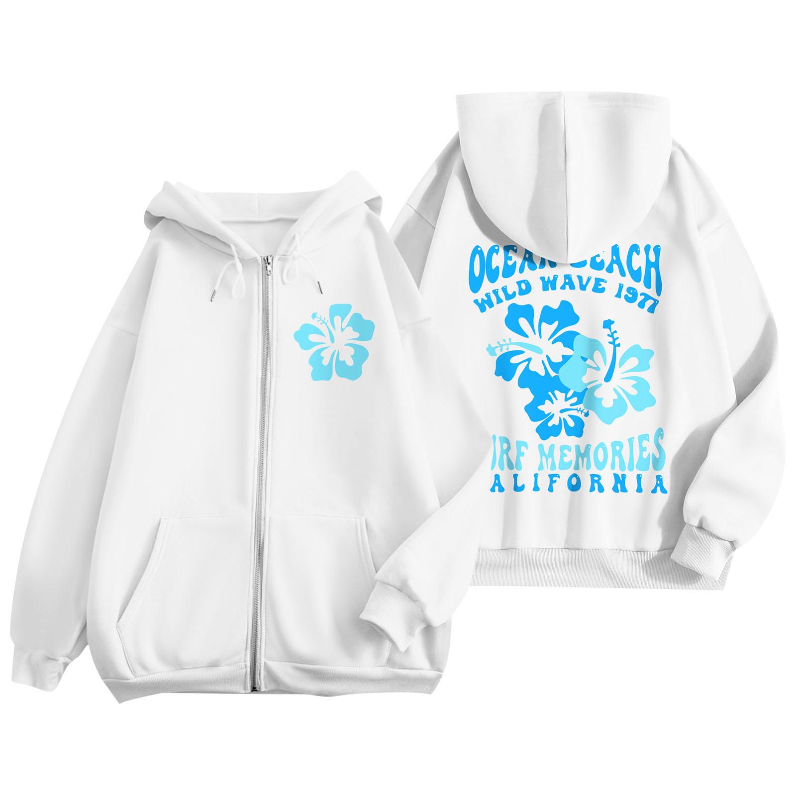 Женские толстовки на молнии для девочек-подростков — фото 9