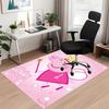 Peppa Pig Printed Carpet, for Office Chair Living Room Bedroom Kitchen Room Decor Gifts.