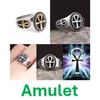 Ring Ancient Egypt Egyptian Ankh Eternal Life Cross Key Life Amulet Talisman Protect Health Jewelry Charming Accessories