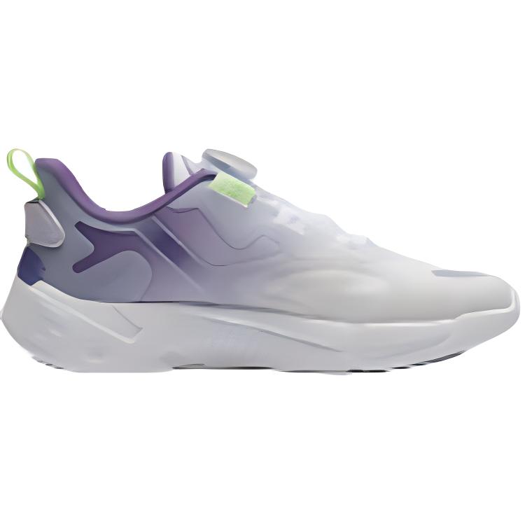 Li Ning Kids Sports Lifestyle Series Comfortable Durable Non-Slip Low-Top Casual Shoes Kids Casual Shoes Purple YKCU010-6