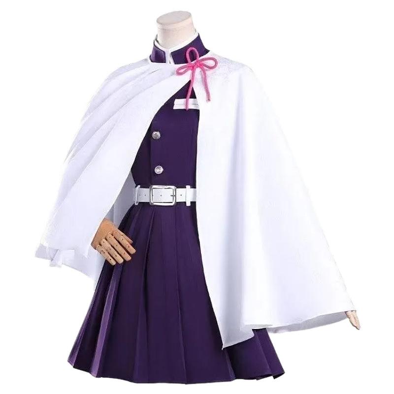 Ghost Exterminator Blade cos Clothing Chestnut Fall Chanahu Cosplay Costume Women's Purple Butterfly Suit
