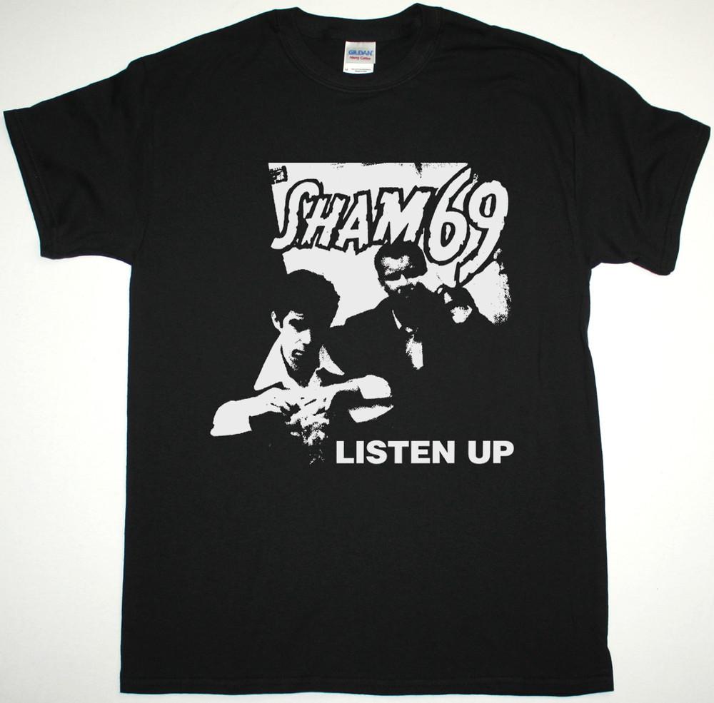 SHAM 69 English Punk Rock Band T-Shirt , Music Band Punk Rock Regular Unisex Tee