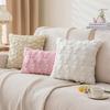 Spring Embroidered Fur Pillow Sweet Buttery Style Plush Pillow Cushion Cover Atmosphere Living Room Sofa Pillow Waist Pillow