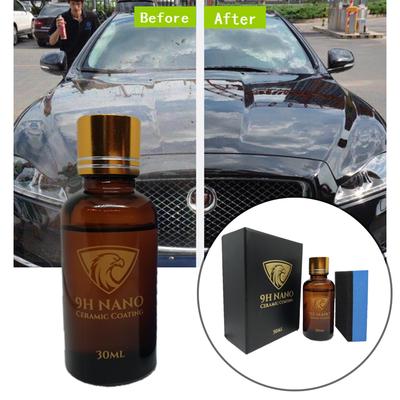 9H Car Oxidation Liquid Ceramic Coat Hydrophobic Glass Coating Set30ml