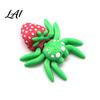 PLA Craft Gifts 3D Printed Spider Figurine Articulated Fidget Toy Movable Joints Ornamental Pieces for Windowsill Animal Creative Desktop Ornaments