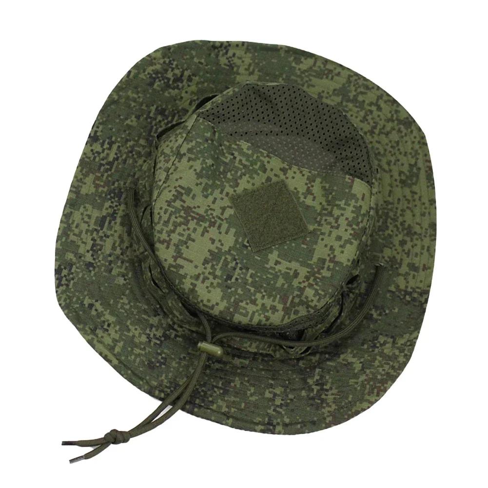 2025Camouflage Enthusiasts Square Pocket Camo Bonnie Cap US Bucket Benny Hats Multicam Fishing Outdoor Hiking Tactical Sun Caps