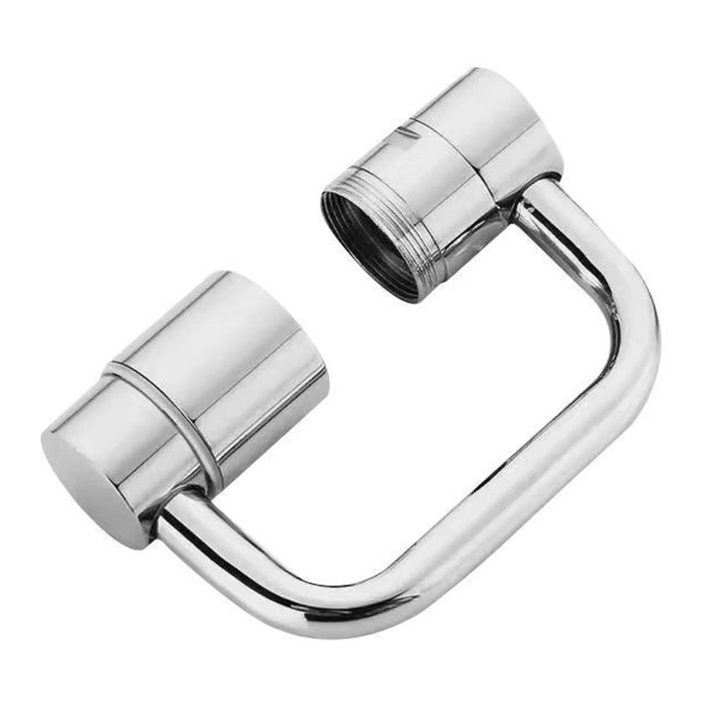 1080° Rotatable Faucet Extender Sprayer Head Stainless Steel Splash Proof Faucet Spray Head Filter Adjustable 2 Mode