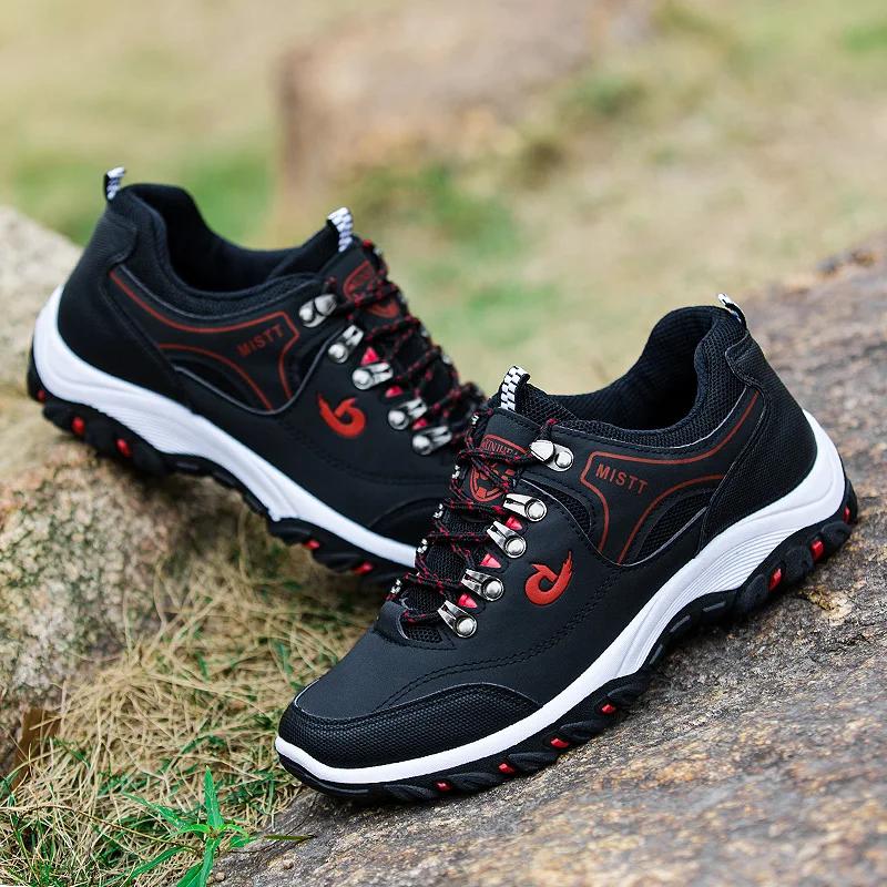 Casual Sports Shoes for Men Non-Slip Outdoor Men's Shoes Spring Hard-wearing Walking Shoes New Comfortable Travel Male Sneakers