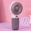 New Portable Outdoor Mini Handheld Fan Gift Spray Fan Humidification Ice Coating Handheld Fan, No Battery Include