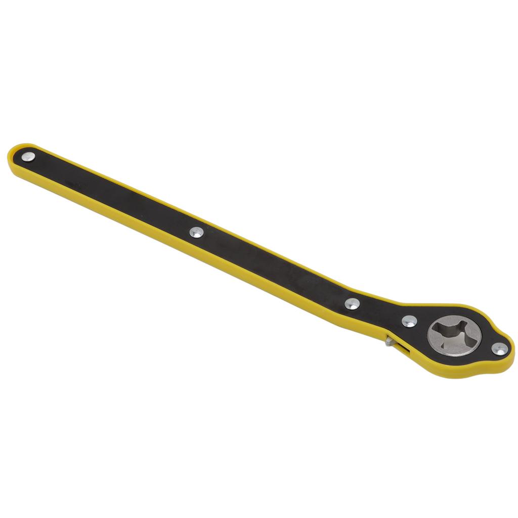 Ratchet Wrench 34cm Long Handle Ergonomic Labor Saving Jack Ratchet Wrench for Wheel Tire Removal