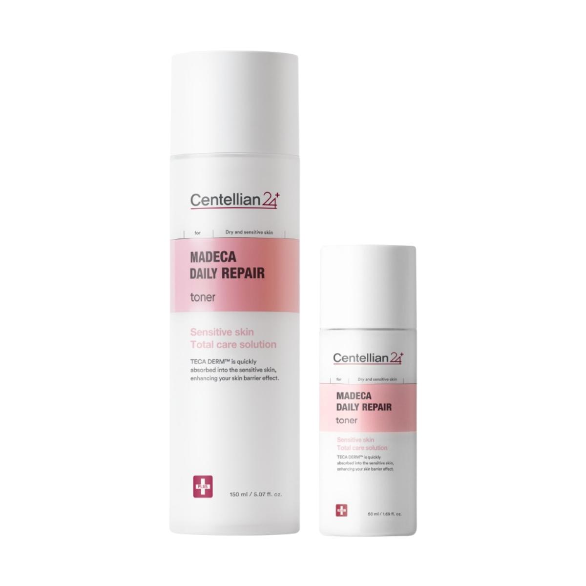 Centellian24 Madeca Tonique Réparateur Quotidien Hydratation Profonde Apaisant Lot 150ml+50ml Soin Visage Coréen Essence Faciale Quotidienne