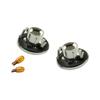 AIEL Motorsport NAB-1552 Side Turn Signal Set Roadster NA6/8C/NB6/8C/NCEC Clear Chrome Ring