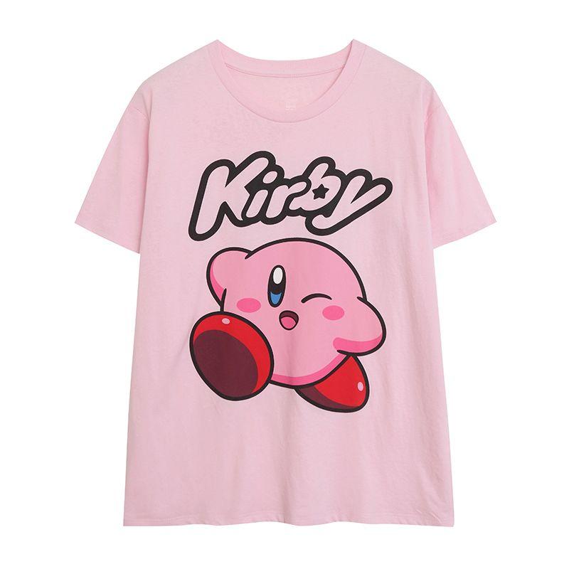 

Age-Reducing Export Pink and Cute Short Sleeve Cozy Cartoon Micro-flaw 2XL