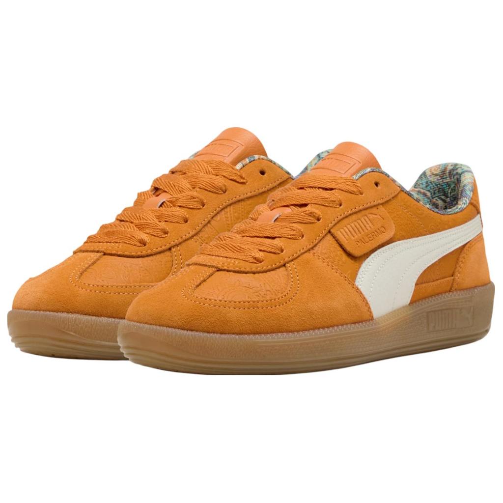Puma Palermo Bomber Abrasion Resistant Low Top German Army Trainers Unisex Poppy Red 401365-02