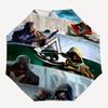 1pc Assassin's Creed Umbrella, Sun Protection, And UV Shielding. It Has Eight Sturdy Ribs for Outdoor Use And Perfect As a Holiday Gift