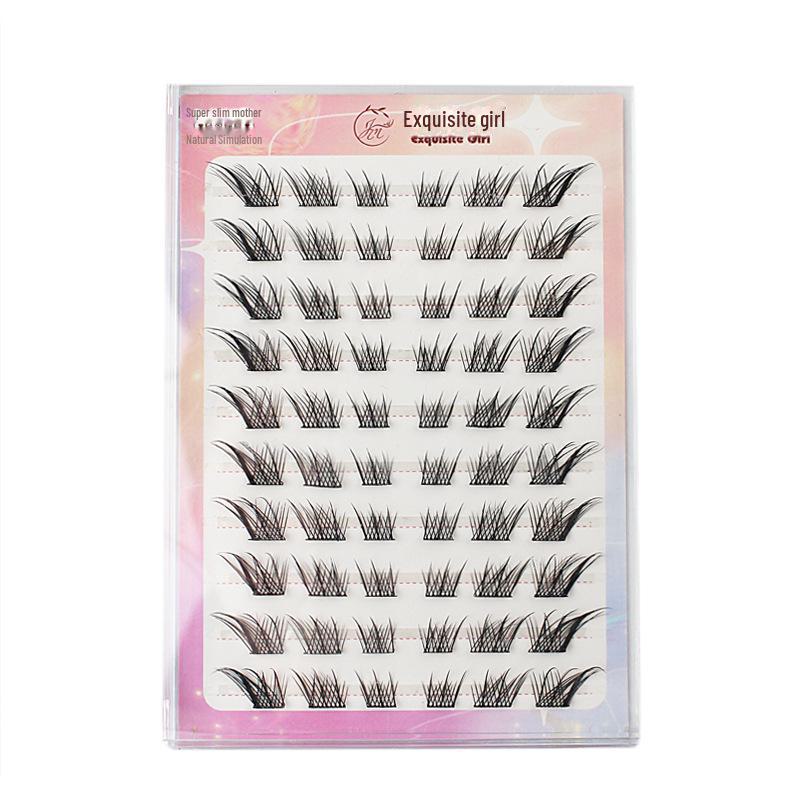 Glue-Free Self-Adhesive Fox-Style Long-Lasting Faux Eyelashes
