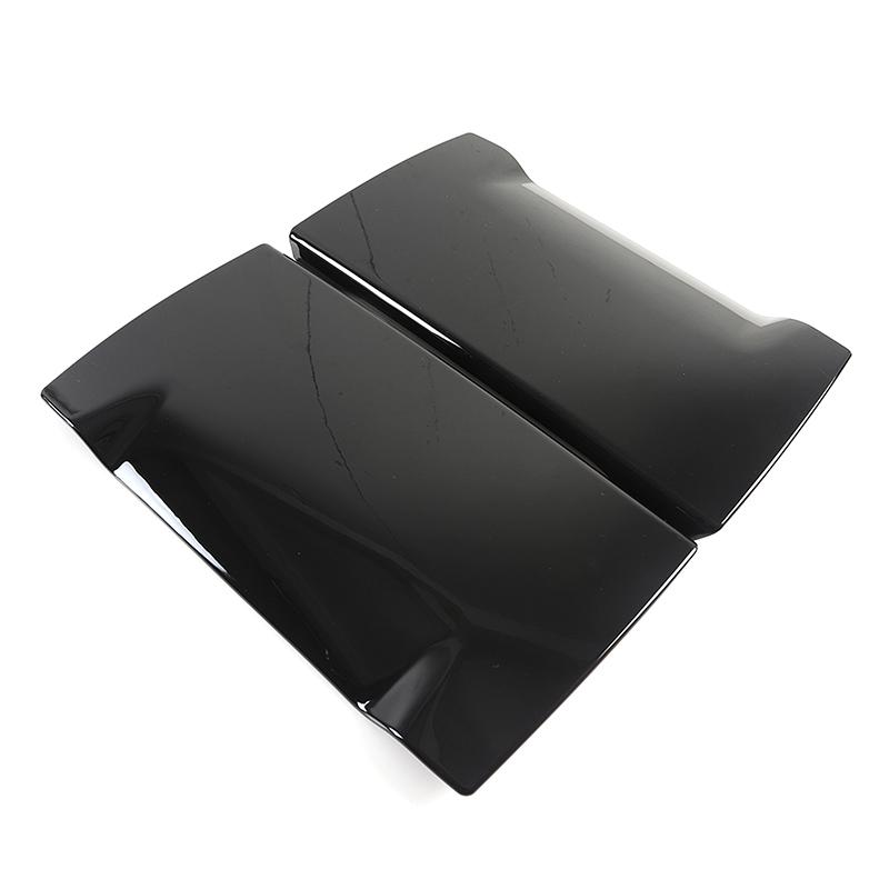 For Land Rover Range Rover Vogue Sport 2023 2024 ABS Carbon Fiber Seat Back Kick Panel Covers Car Interior Accessories